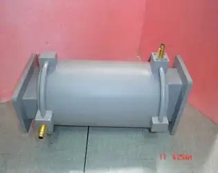 What is the frequency range for Water-Cooled Twist Waveguides?